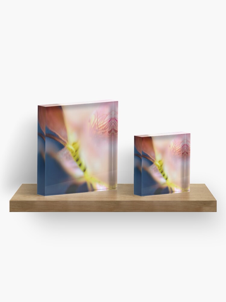 Alternate view of Flower Mystical Acrylic Block