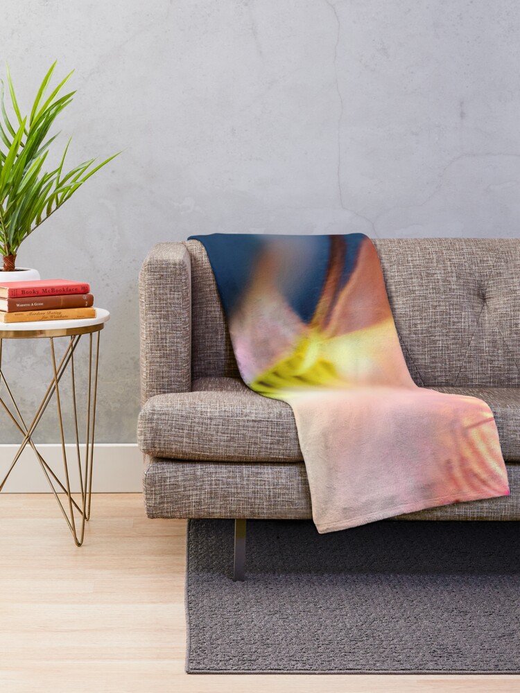 Thumbnail 2 of 6, Throw Blanket, Flower Mystical designed and sold by Art-Foto .be.