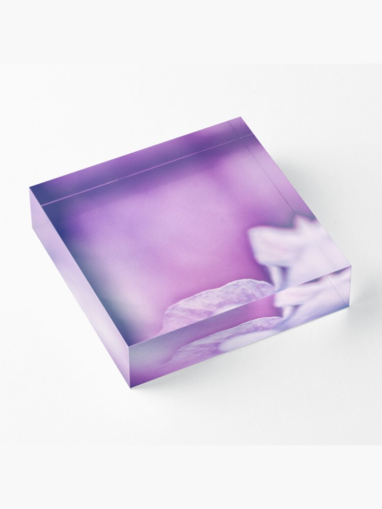 Alternate view of Flower Mystical Acrylic Block