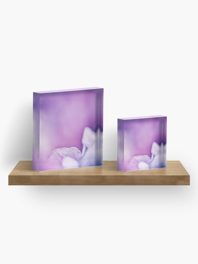 Alternate view of Flower Mystical Acrylic Block