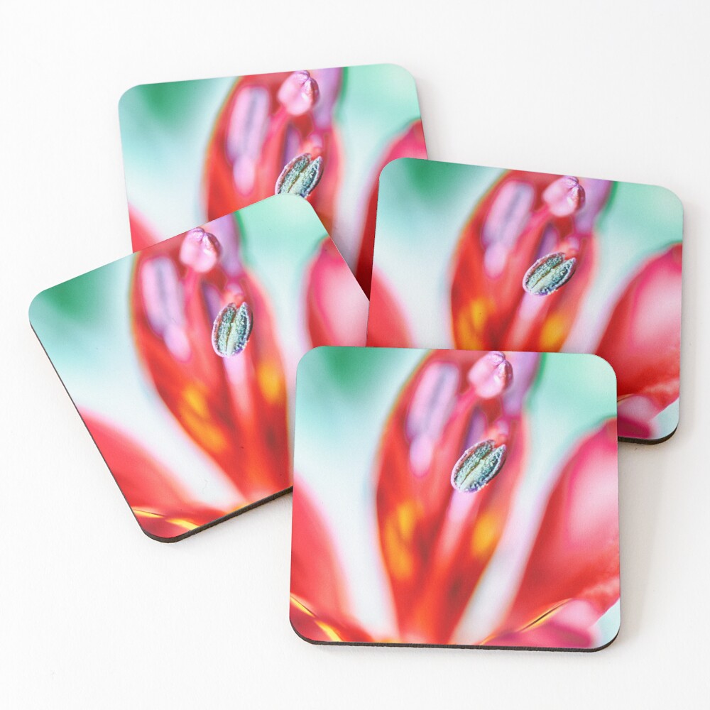 Flower Mystical Coasters (Set of 4)