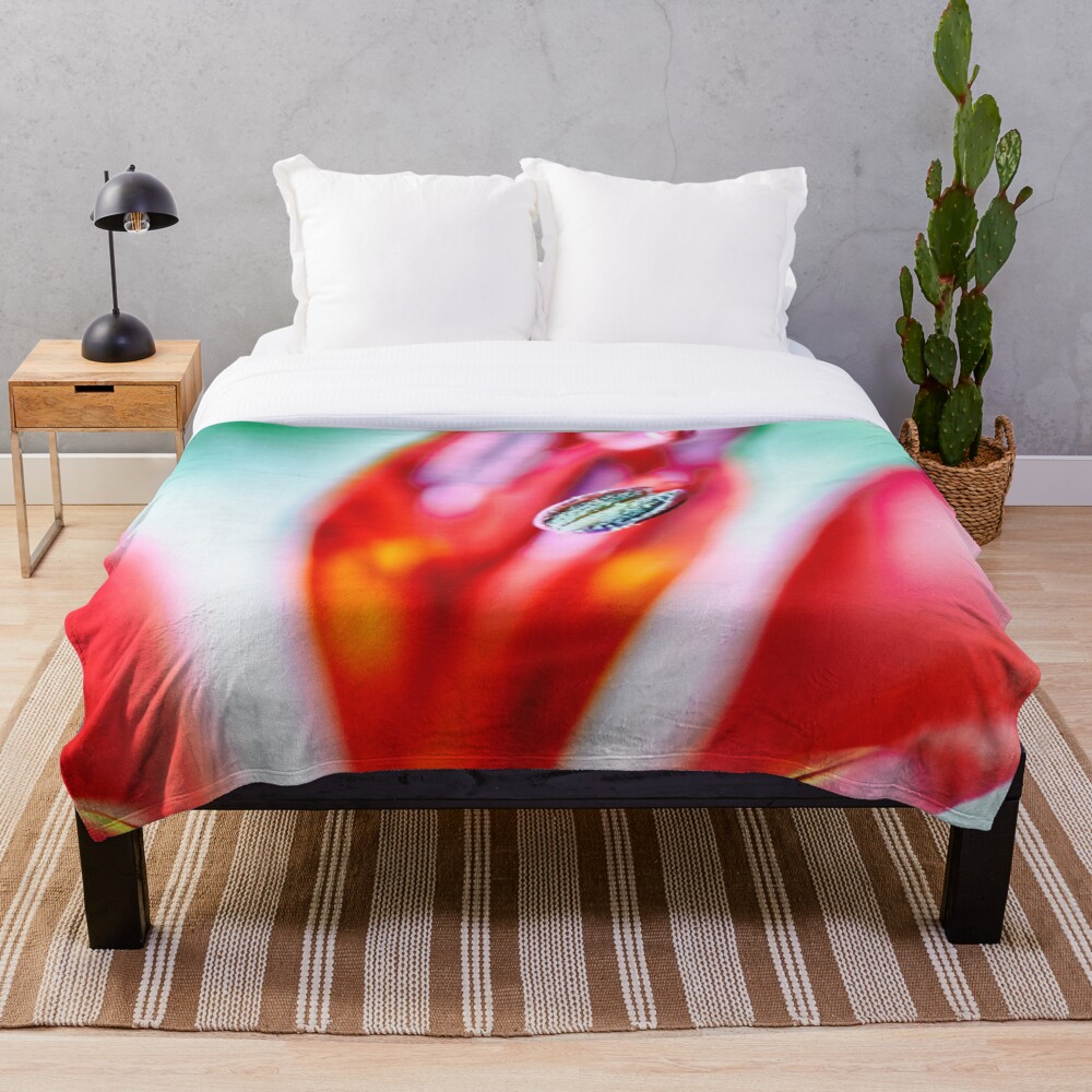 Flower Mystical Throw Blanket
