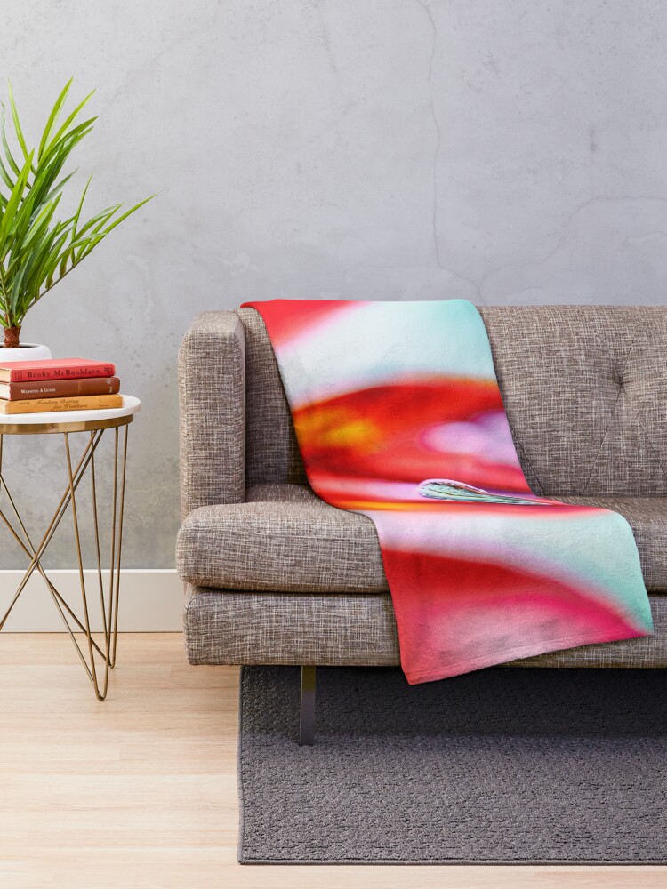 Alternate view of Flower Mystical Throw Blanket