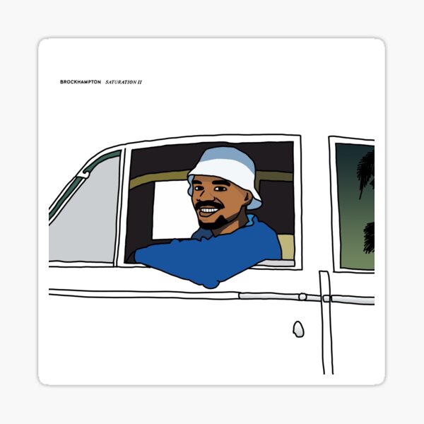 Item preview, brockhampton saturation 2 cover but digital designed and sold by chilly2370.