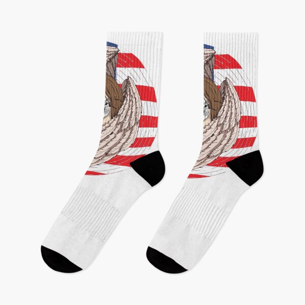 Item preview, Beautiful American Flag Day Of The Dead Skulls designed and sold by Breechcloth.