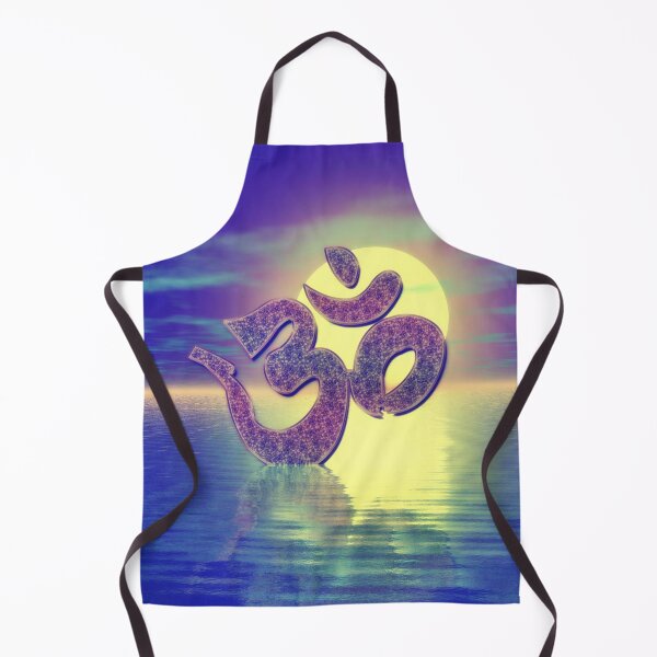 Item preview, Om sign at full moon designed and sold by harietteh.