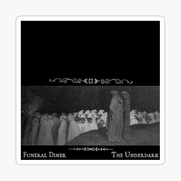 "Funeral Diner The Underdark" Sticker for Sale by everythingemo
