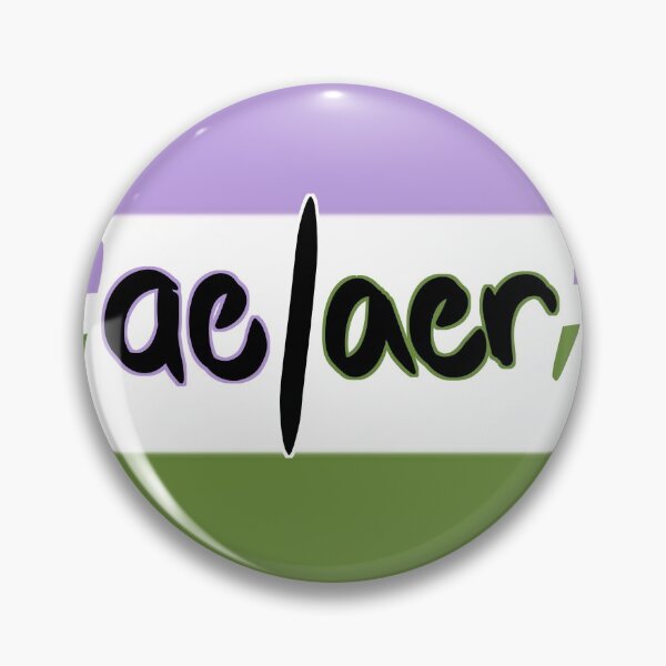 Item preview, Ae/Aer pin designed and sold by LEWBunnii.