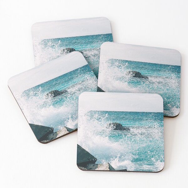 Item preview, Blue Ocean Splashing Waves designed and sold by 365DaysDesire.