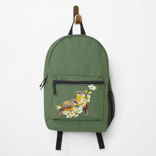 Item preview, Couple of birds sitting on flowers plant designed and sold by SSSTUDIOONE.
