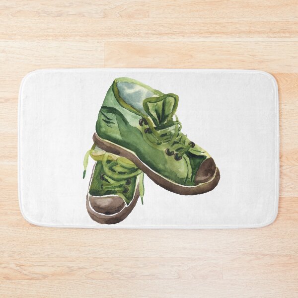 Artikelvorschau, Aquarellbild von Laufschuhen entworfen und verkauft von Shoshina.