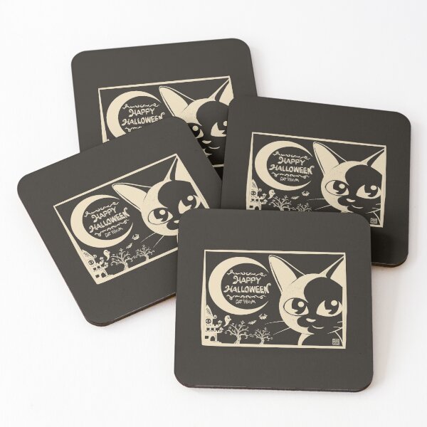 Item preview, Halloween moon designed and sold by BATKEI ART.