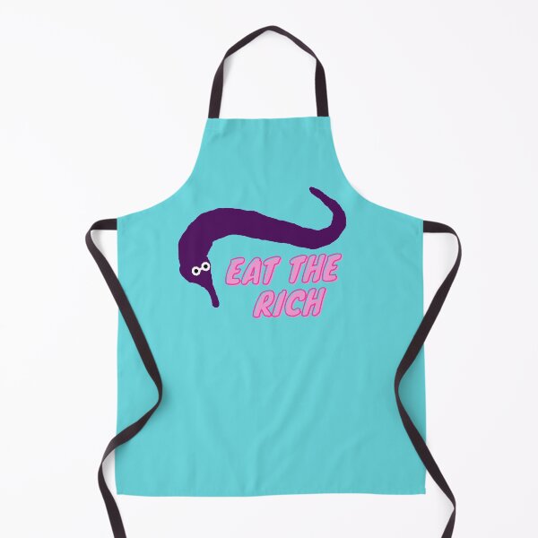 Item preview, Eat the rich worm on a string purple designed and sold by HR-the-Chemist.