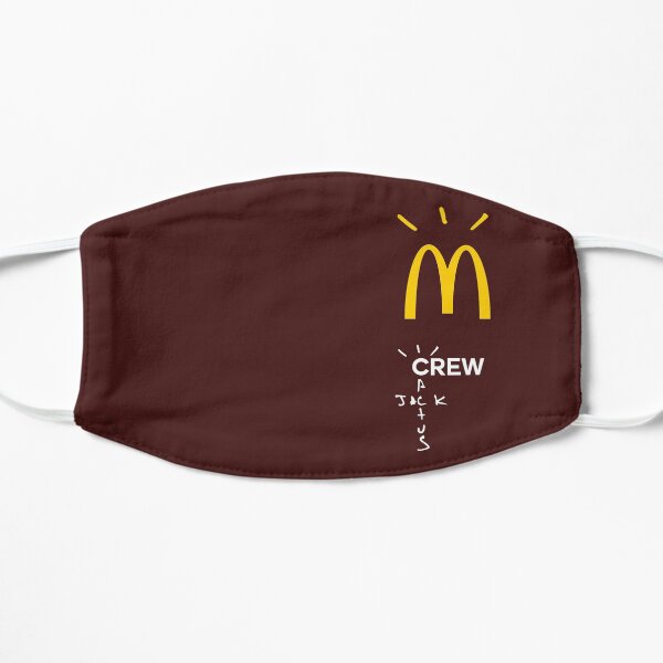 Travis Scott McDonalds Crew collab Mask