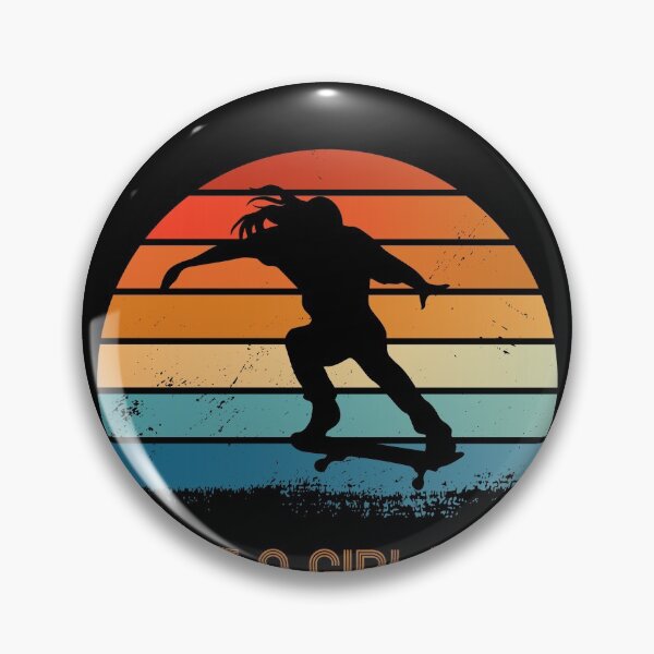 Artikelvorschau, Nur ein Mädchen, das Skaten liebt Skateboard Girl | Skateboarder Retro Vintage Skater entworfen und verkauft von LushCatDesign.