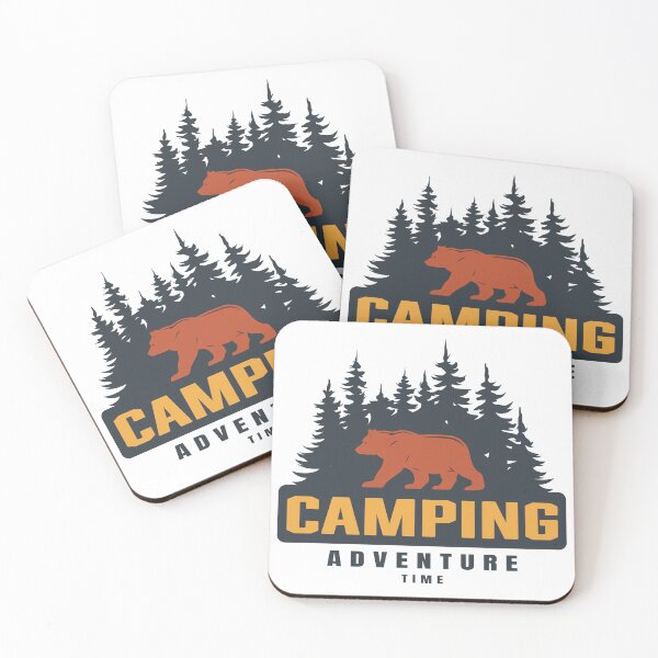 Item preview, Camping Adventure Time designed and sold by Vector Scout Lab.