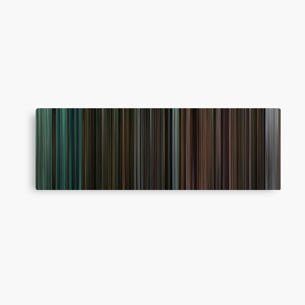 Moviebarcode: The complete Twilight Saga (2008-2012) Canvas Print