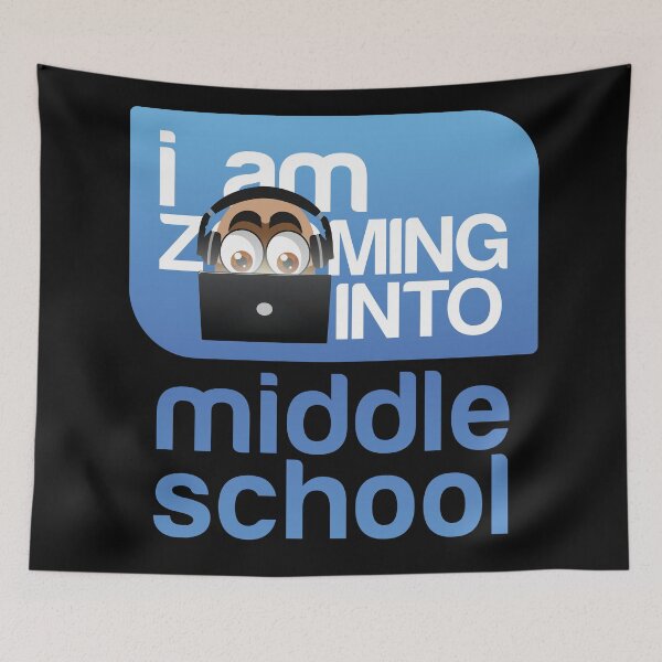 Item preview, I'm Zooming Into Middle School designed and sold by artColourized.