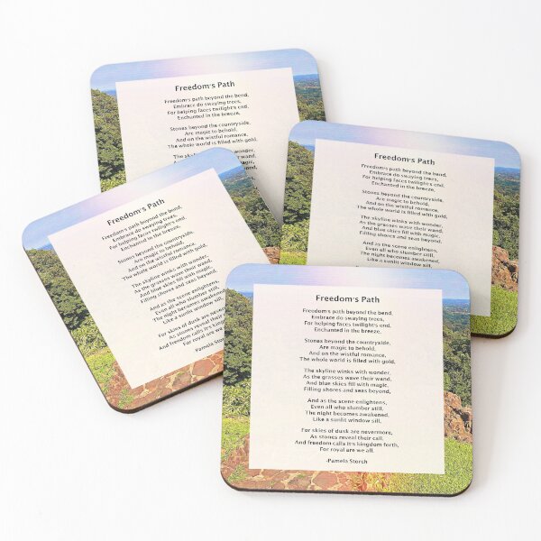 Item preview, Freedom's Path Poem by Pamela Storch designed and sold by Pamela Storch.