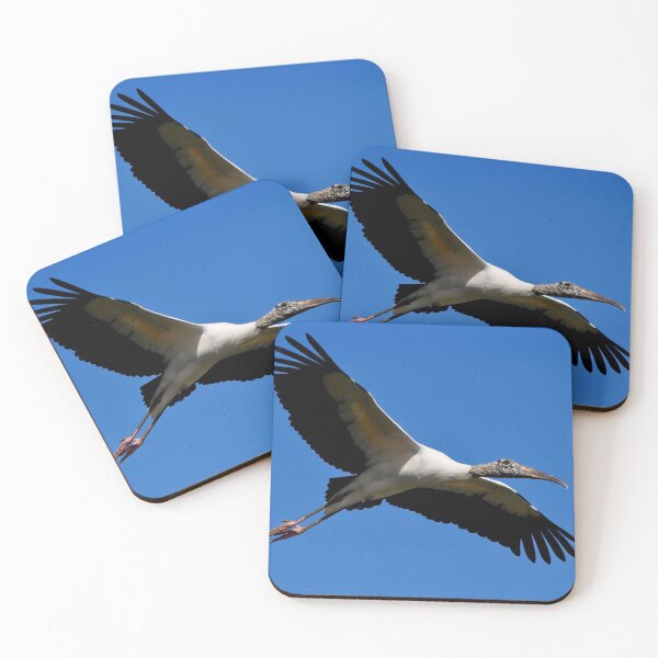 Item preview, Wood Stork in Flight designed and sold by richardbryce.