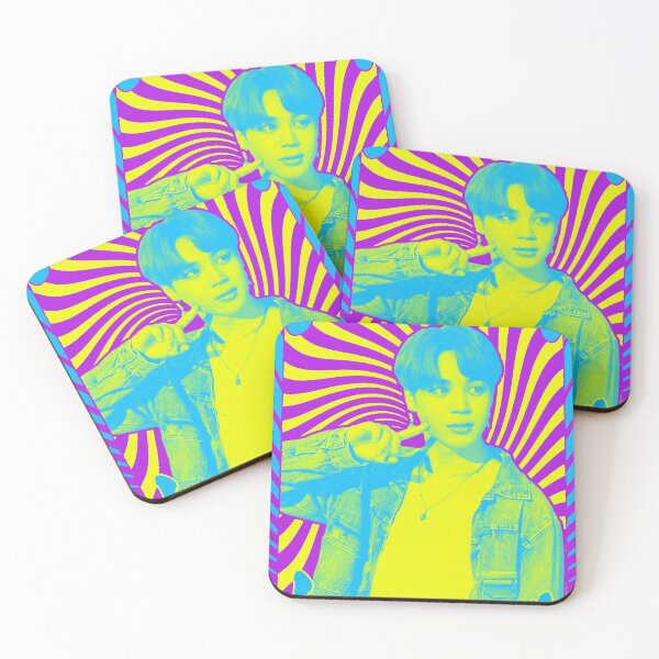 Item preview, Retro Psychedelic Poster (BB Hot 100 #1 Artist) (Jimin) designed and sold by SiSiDi.