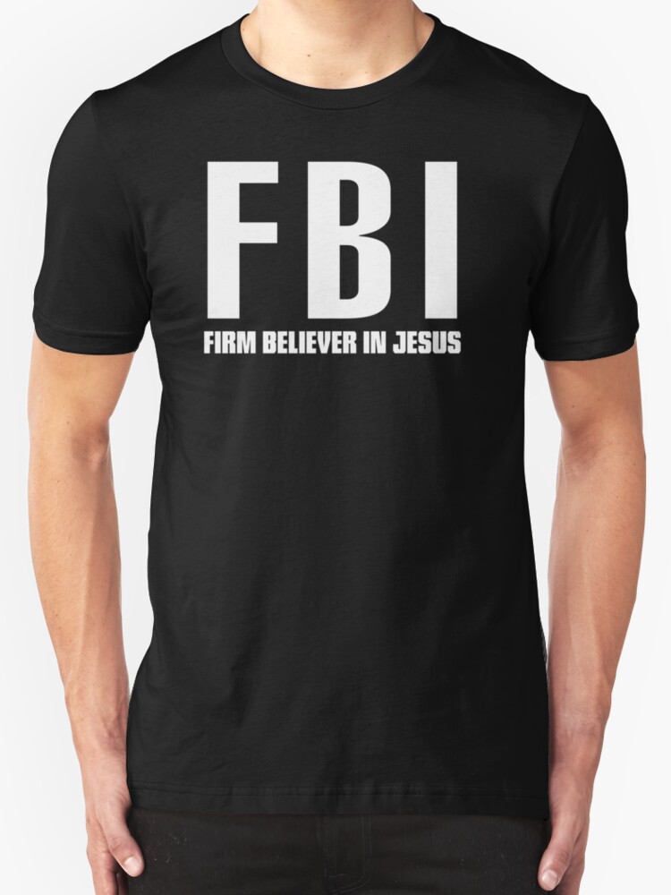 fbi jesus shirt