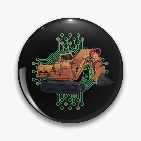 Item preview, Excavator Geometric designed and sold by damnoverload.