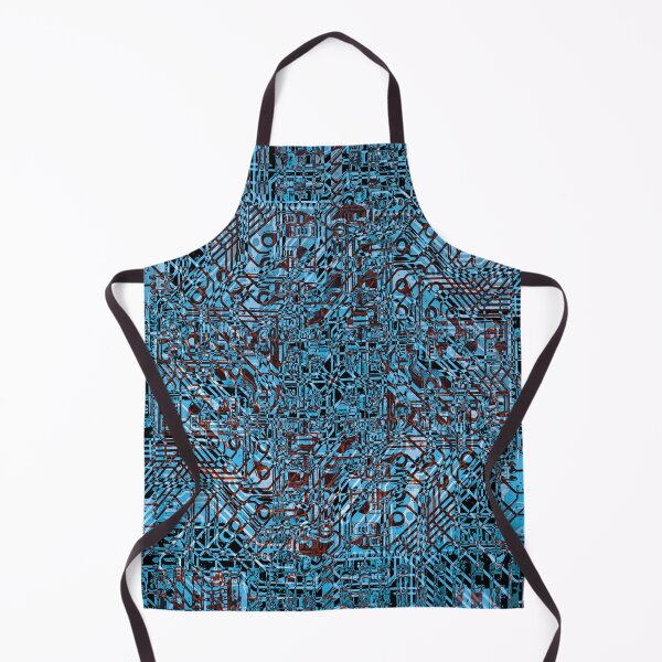 Item preview, Technologic (Blue Futuristic Looking Printed Circuit Board) designed and sold by SassyClassyMe.