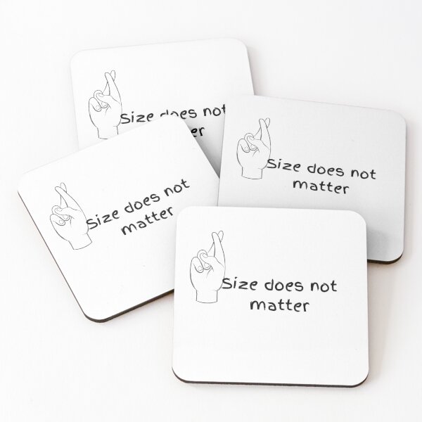 Item preview, White Lies - Size Does Not Matter designed and sold by MeMerchNDice.