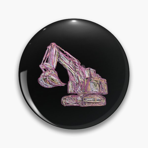 Item preview, Excavator Abstract designed and sold by damnoverload.
