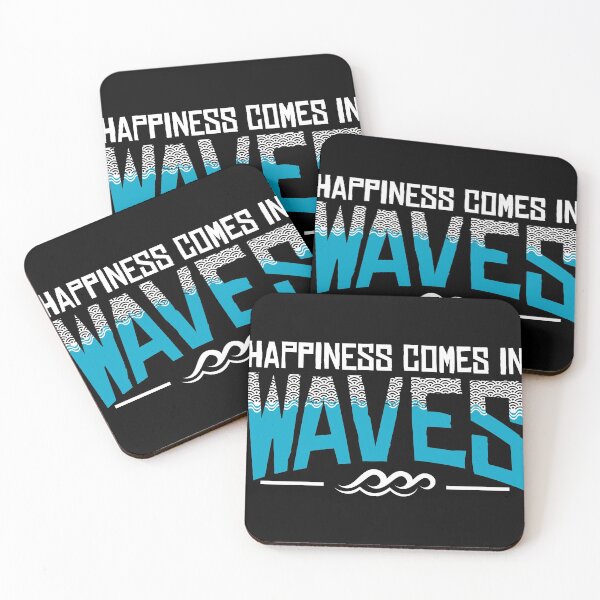 Item preview, Happiness Comes In Waves gift, Vacation gift, Ocean gift product designed and sold by Lisbob.