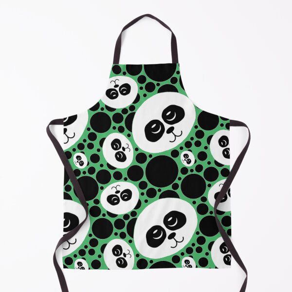 Item preview, Panda Polka Dot Pattern - Green designed and sold by Amanda Roos.