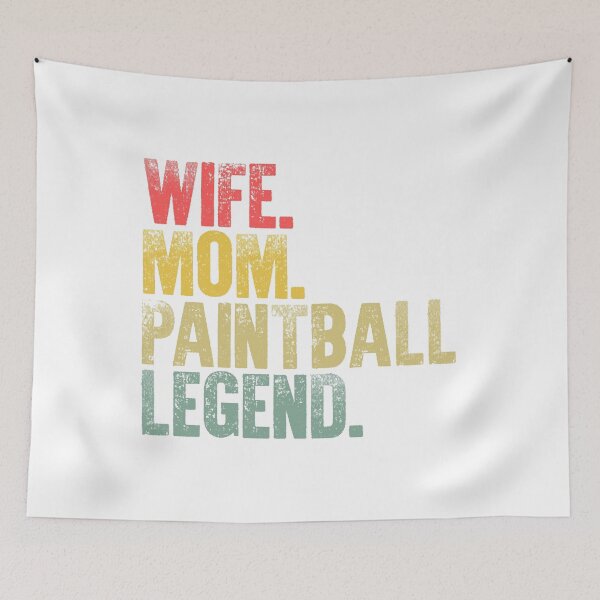 Item preview, Best Mother Women Funny Gift T Shirt Wife Mom Paintball Legend designed and sold by Bendthetrend.