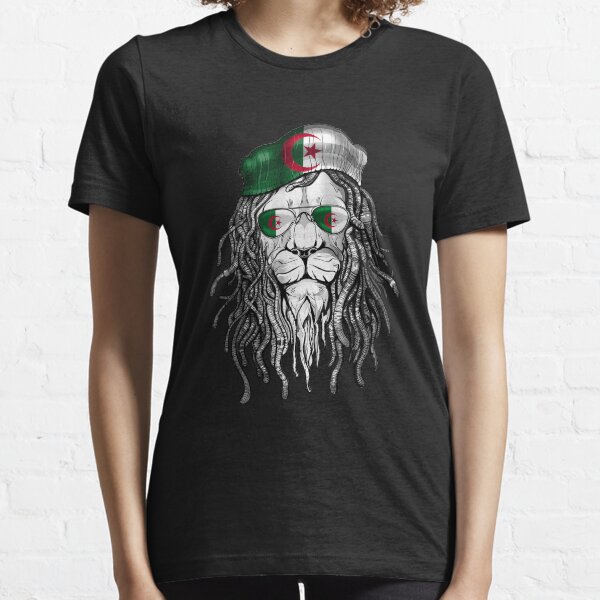 Algérie casque motocycliste motocycliste T-shirt essentiel