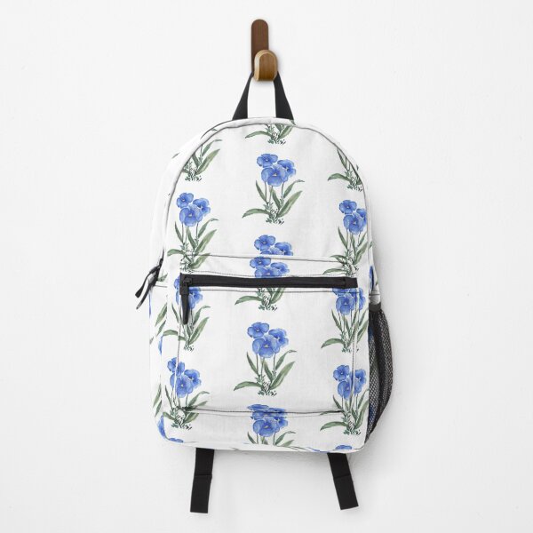 Item preview, blue watercolor flower designed and sold by Monika Scheer.