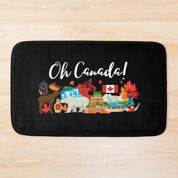 Item preview, Oh Canada! Beautiful Attractions Canadian Flag designed and sold by Michael Schmidt.