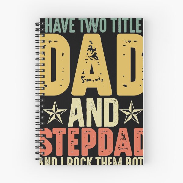 Item preview, I Have Two Titles Dad and Stepdad Gift designed and sold by mbybdi.