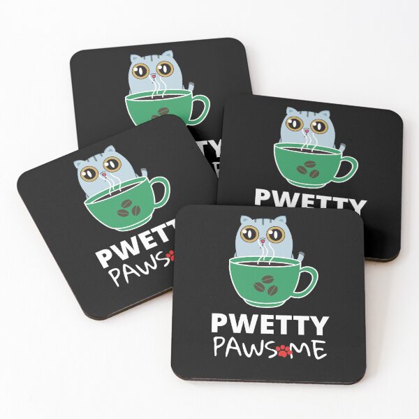 Item preview, Pwetty Pawsome...Coffee! designed and sold by leBoosh-Designs.
