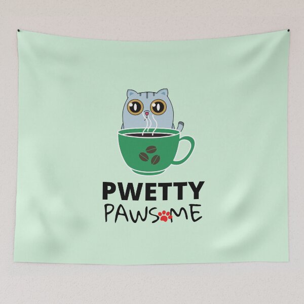 Item preview, Pwetty Pawsome...Coffee! designed and sold by leBoosh-Designs.