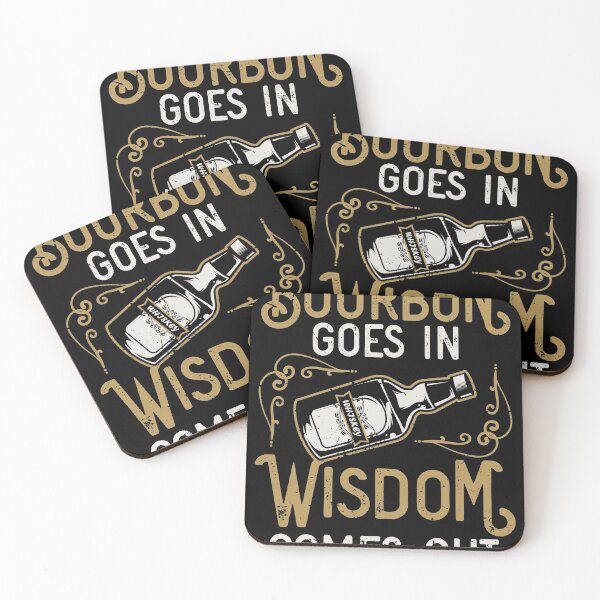 Item preview, Funny Whiskey Bourbon Drinking Gift design for Whisky Fans print designed and sold by Lisbob.