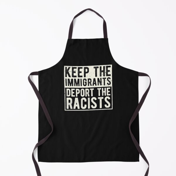 Item preview, Keep The Immigrants Deport The Racists political slogan anti racism quote  designed and sold by alenaz.