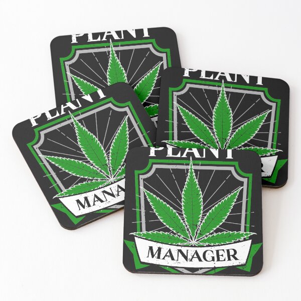 Item preview, Marijuana Fan Cannabis Grower design | Plant Manager Weed T graphic designed and sold by Lisbob.