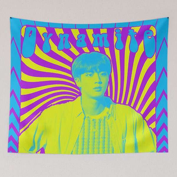 Item preview, Retro Psychedelic Poster (BB Hot 100 #1 Artist) (Jin) designed and sold by SiSiDi.