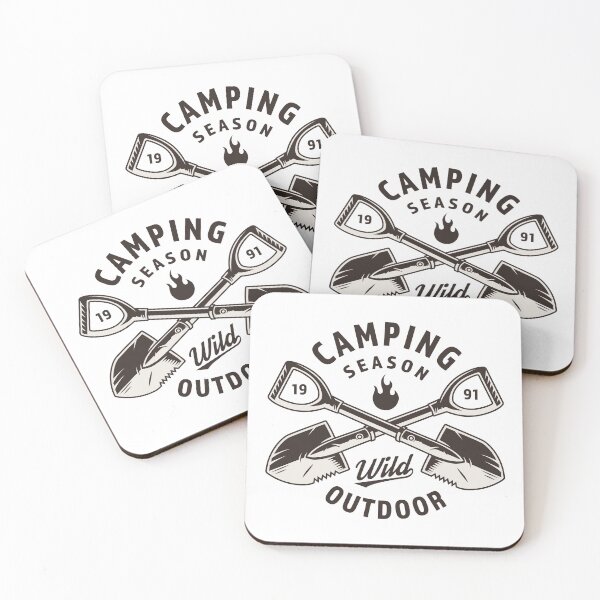 Item preview, Camping Season Wild Outdoor designed and sold by Vector Scout Lab.