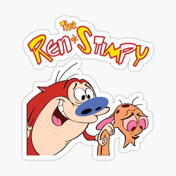 Ren And Stimpy Stickers | Redbubble