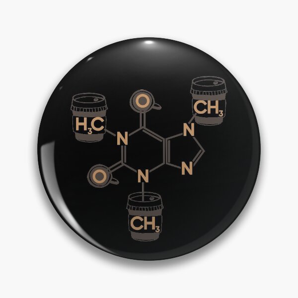 Artikelvorschau, Caffeine Structure Barista entworfen und verkauft von bestshirtdesign.