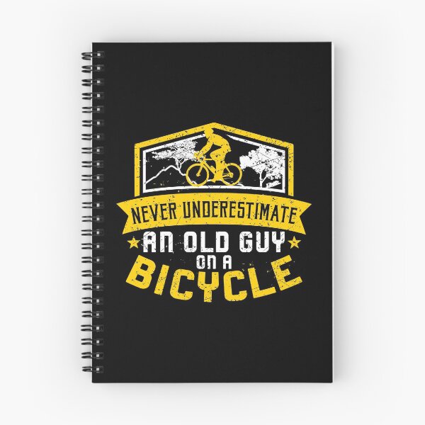 Item preview, Old Man on A Bicycle Gift design | Funny gift 4 Cyclists graphic designed and sold by Lisbob.