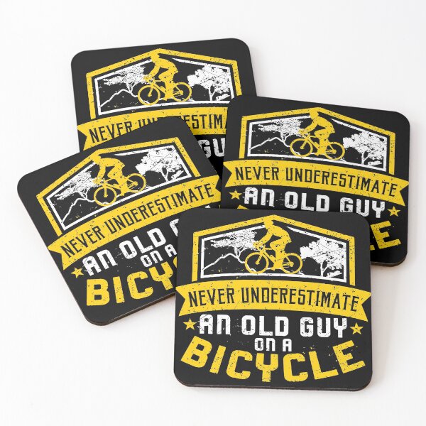 Item preview, Old Man on A Bicycle Gift design | Funny gift 4 Cyclists graphic designed and sold by Lisbob.