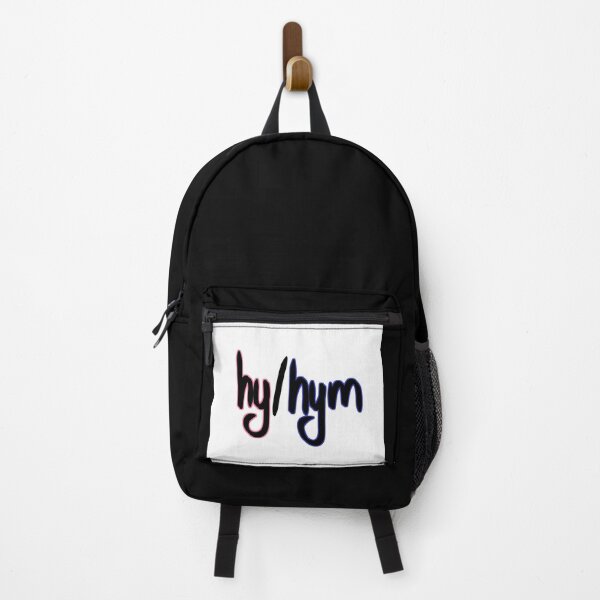 Item preview, Hy/hym pronoun pin designed and sold by LEWBunnii.