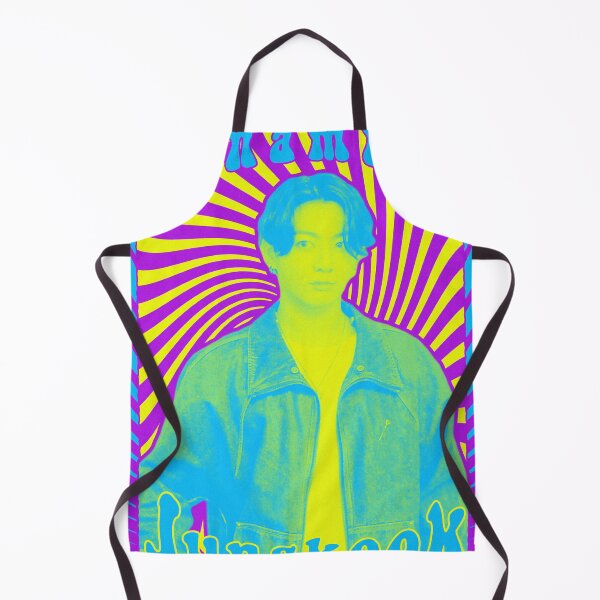 Item preview, Retro Psychedelic Poster (BB Hot 100 #1 Artist) (Jungkook) designed and sold by SiSiDi.